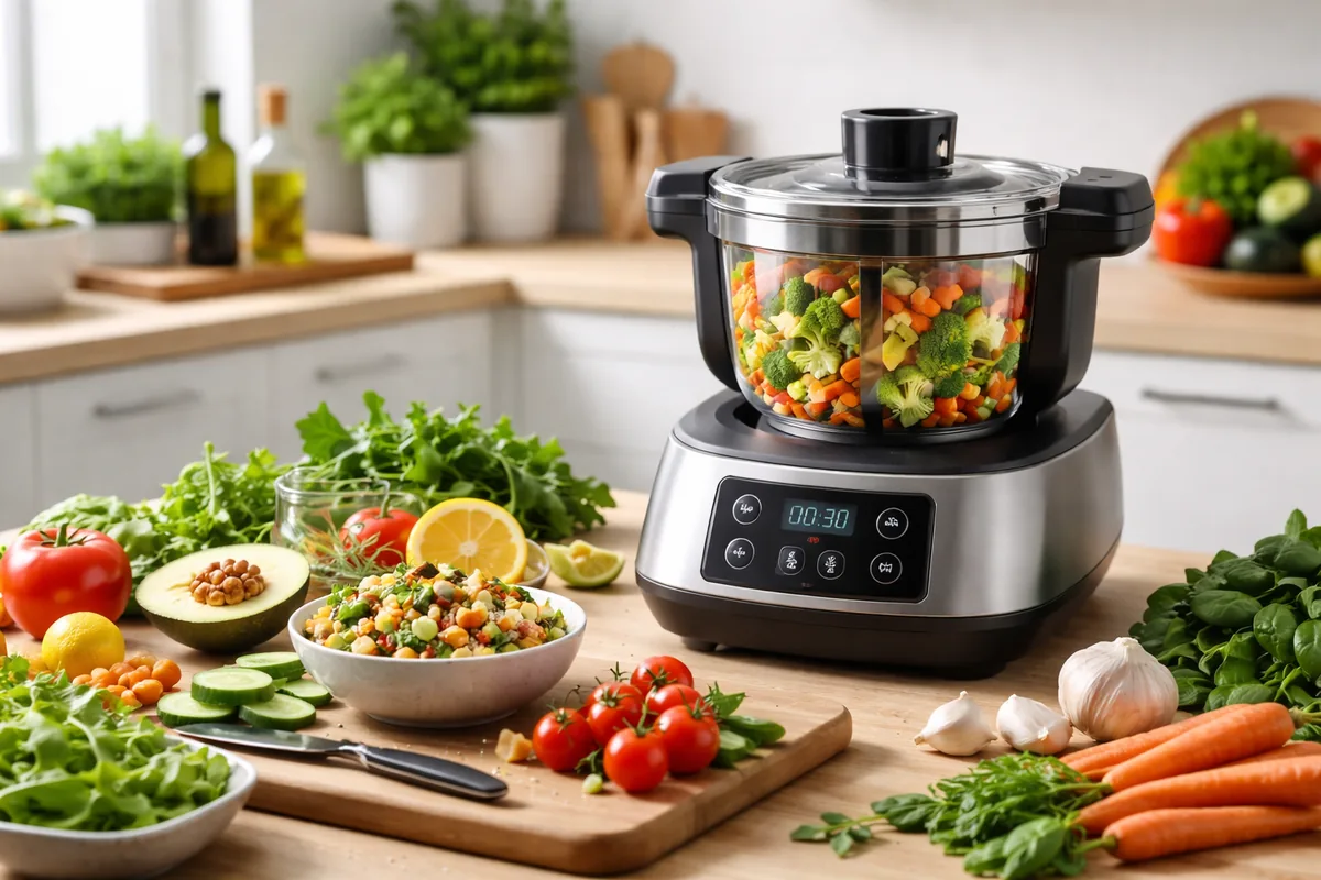 Comment utiliser un robot de cuisine pour préparer des recettes saines