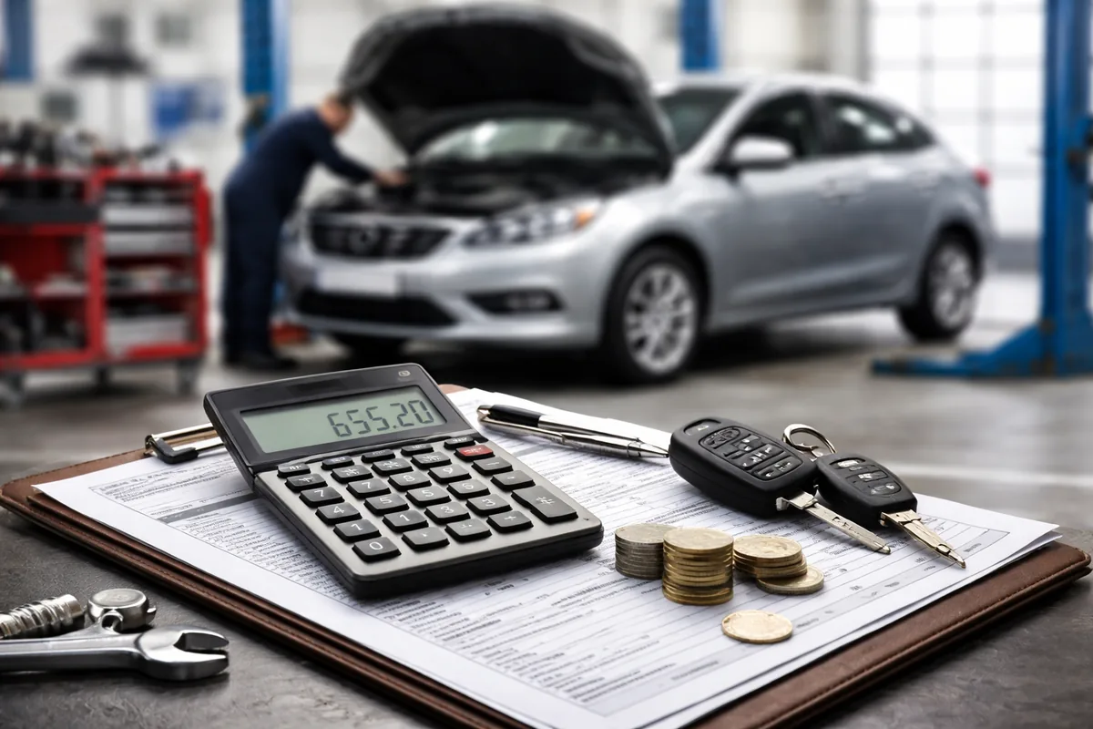Quels sont les coûts d'entretien d'une voiture par an ?
