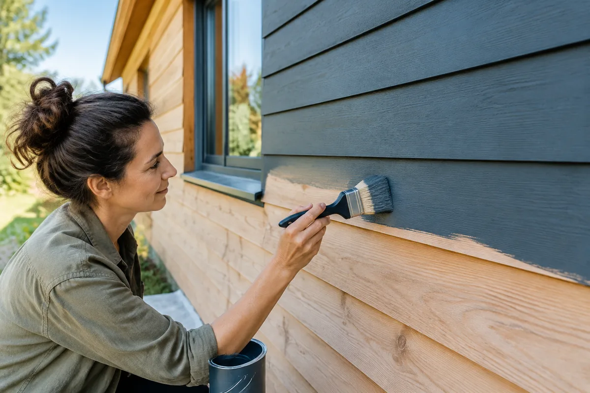 Comment choisir une peinture pour une façade en bois extérieur