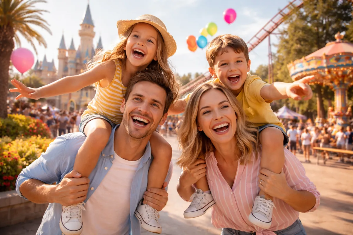 Quelles sont les meilleures activités à faire en famille lors d'un séjour en parc d'attraction