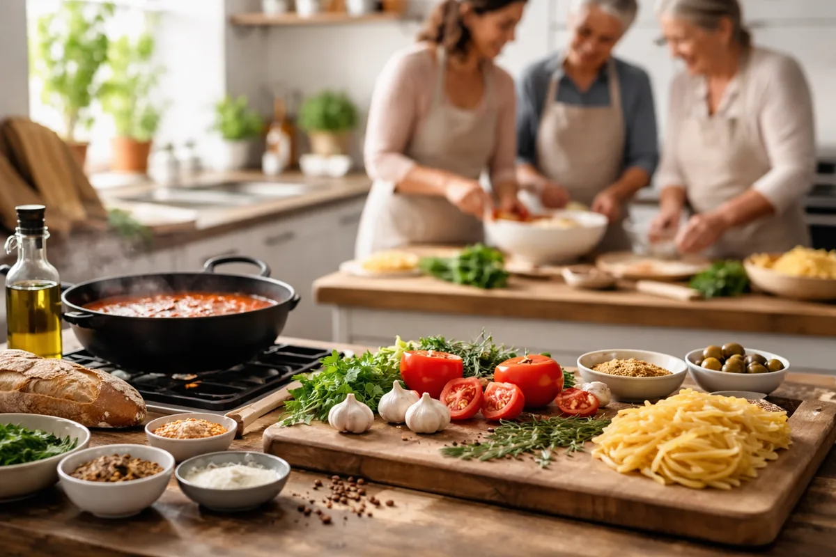 Comment organiser un atelier de cuisine à domicile avec des recettes traditionnelles